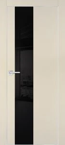 Межкомнатная дверь PX-6  AL кромка с 4-х ст. Бежевый матовый