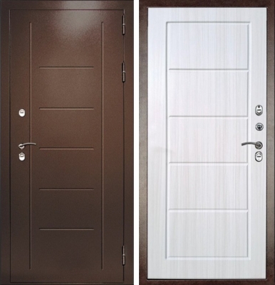 Дверь Термаль Экстра Лиственница Белёная