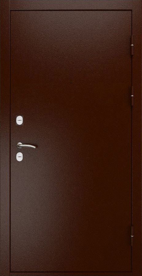 Входная дверь ДвериПРО L Термо Без фрезеровки Дуб пацифик горизонт DPRO198241 внешняя сторона