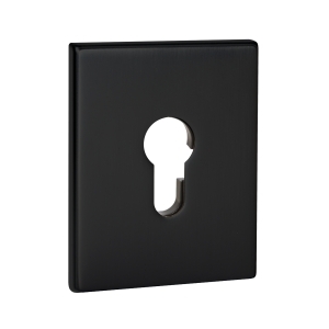 Накладка на цилиндр ESC.C.TRG/K.486 BL-24 чёрный (1 шт.)